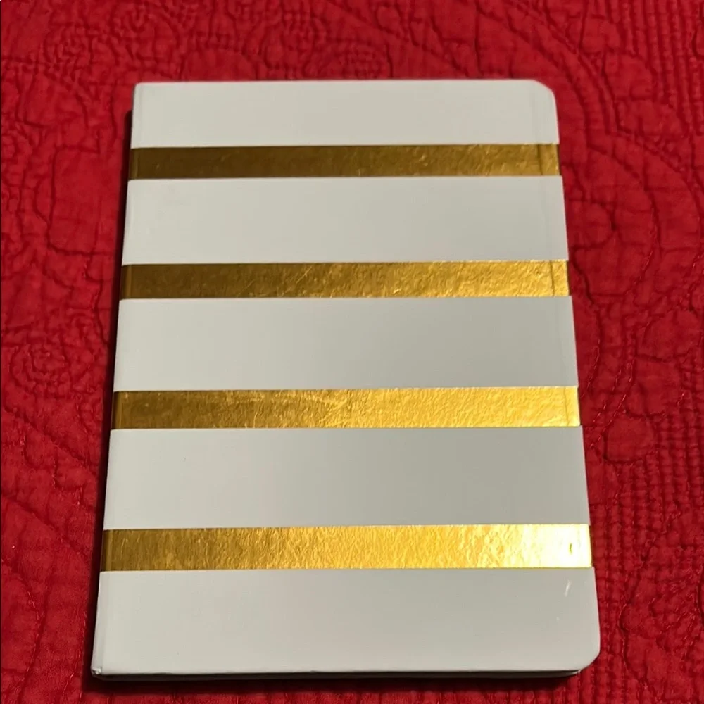 Opalhouse gold stripe journal